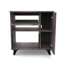 Glorious MODULAR SIDE RACK WALNUT Mobile Stazione lavoro x studio modulare Noce