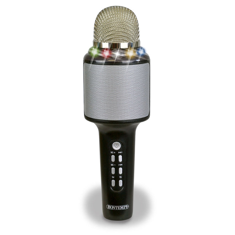 Bontempi 48 5010 Tech Microfono palmare x Karaoke wireless da Smartphone