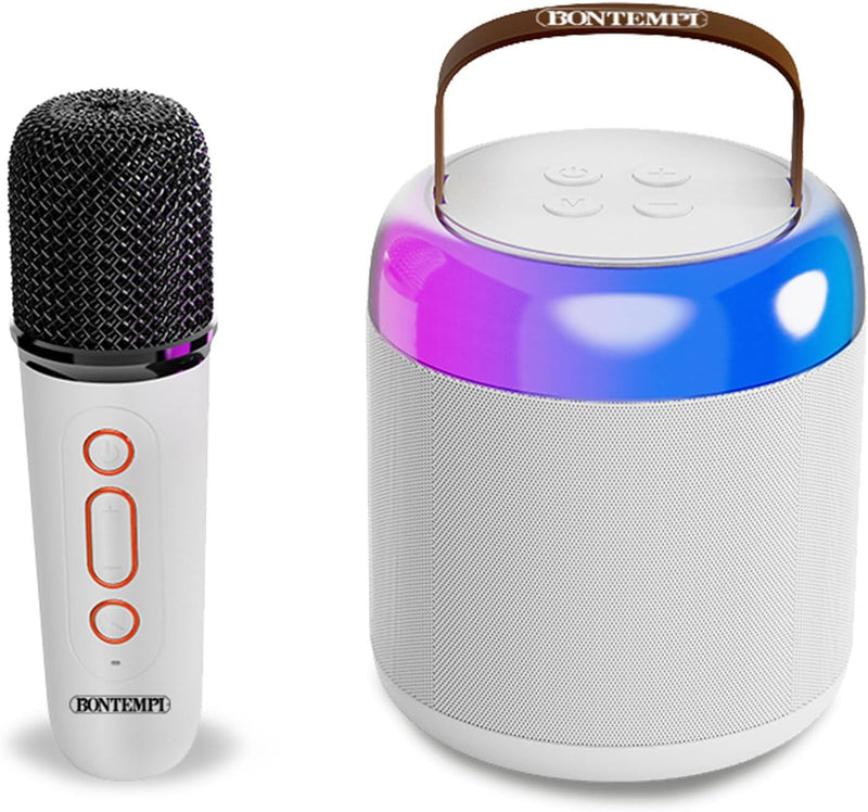 Bontempi 49 0210 TECH WIRELESS SPEAKER Cassa Speaker 80w+ Mic wireless+Efx Luci