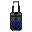 Bontempi 49 1090 Tech Trolley a Batteria Cassa Attiva 20w +2Mic palmare wireless