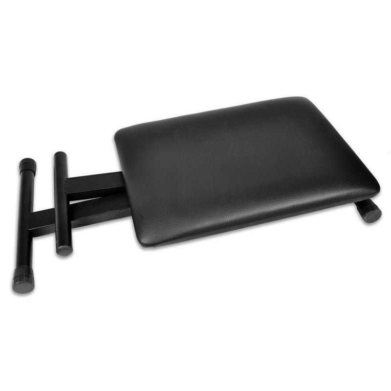 Bontempi 65 1240 Music STOOL Sgabello per pianoforte e tastiera musicale, Nero