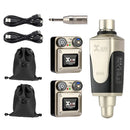 Xvive U45R2 In Ear Monitor Sist. Wireless Digit. 5.8GHZ Trasmett. e 2 ricevitori - GlobalNet Shop