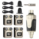 Xvive U45R4 In Ear Monitor Sist. Wireless Digit. 5.8GHZ Trasmett. e 4 ricevitori - GlobalNet Shop