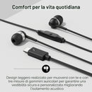 Sennheiser CX 80U Auricolari In-Ear cablato USB-C plug-and-play + mic., Nero