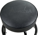 Fender Embossed Black Logo Barstool Black 30" Sgabello con logo nero rilievo