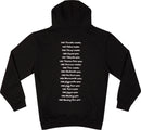 Fender Logo Date Back Hoodie Black Felpa cappuccio logo+date sul retro XL, Nero - GlobalNet Shop