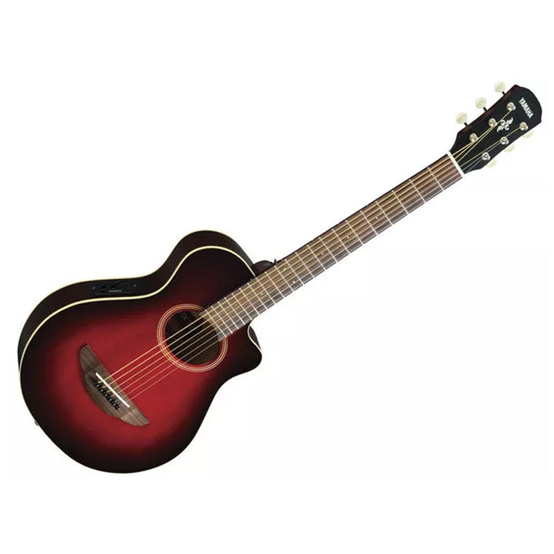 Yamaha APXT2 DRB Chitarra Acustica Elettrificata 3/4 Travel, Dark Red Burst