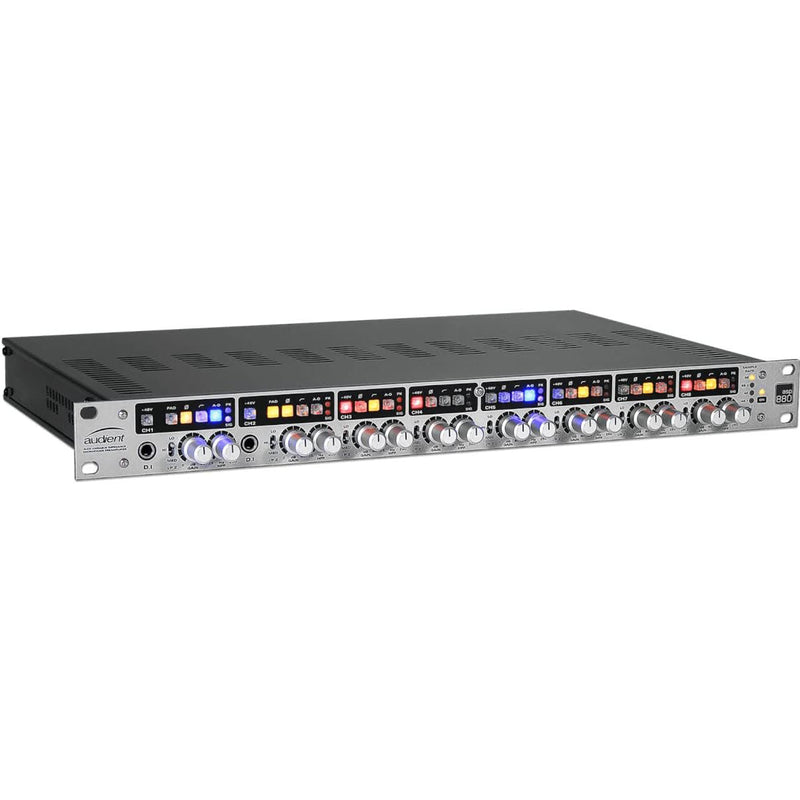 Audient ASP880 Preamplificatore Microfonico Pro ad 8 canali con convertitore ADC
