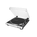 Audio-Technica AT-LP60XBT Giradischi con trasmissione cinghia, Bluetooth, Bianco