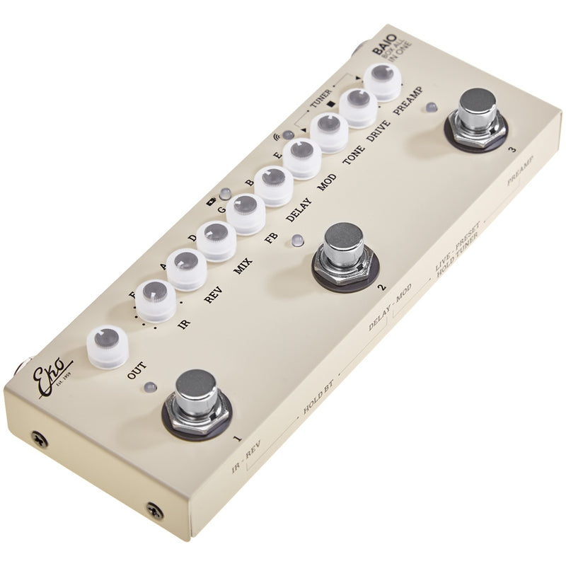 Eko BAIO Box All In One Pedale Multi effetto x Chitarra con IR int. e Bluetooth