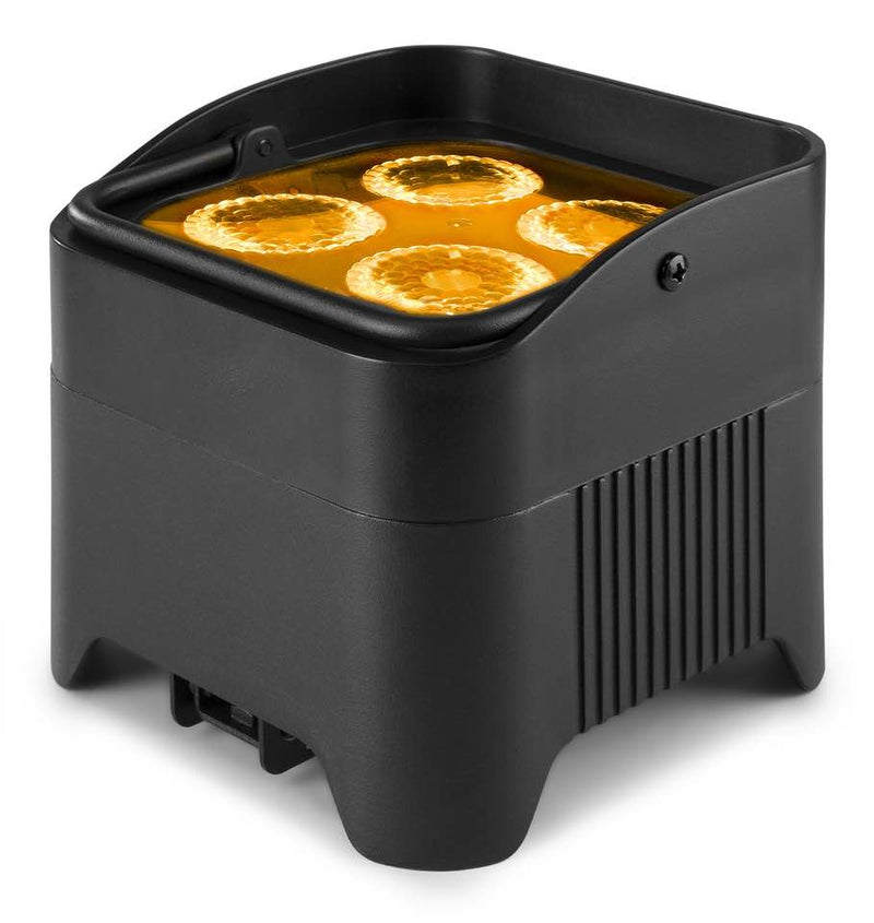 Beamz BBP94W Uplight Par 4x12W a batteria e ricevitore DMX wireless integrato