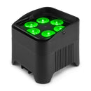 Beamz BBP96S Uplight Par Led WDMX IRC 6Led x12w RGBAW-UV batteria e wireless DMX