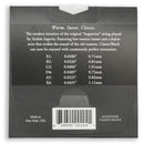 Augustine Classic Nylon Black Normal Tension Corde x chitarra class. 0.71-1.11mm