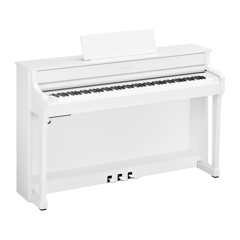 Yamaha CLP-835WH CLAVINOVA White Pianoforte Dig. 88T sens. Bluetooth Audio Midi