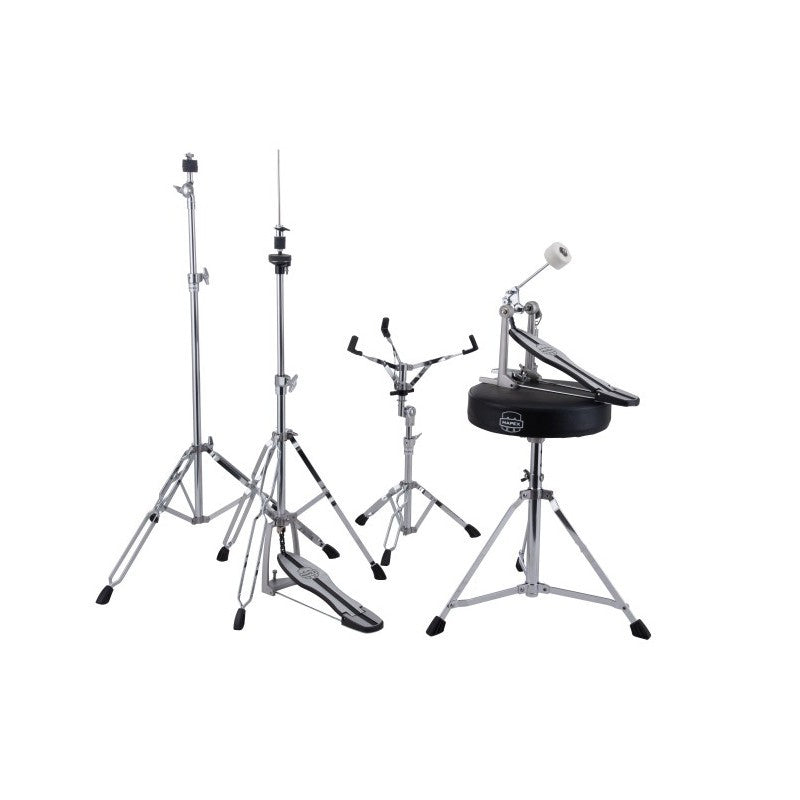 Mapex CM5044FTCFI Comet Fusion 5 pezzi White Marblewood Batteria+Hardware Piatti