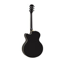 Yamaha CPX600 BL BLACK Chitarra Elettroacustica Cutaway Medium Jumbo Nero lucida