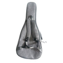 Dam DBA20 Borsa x chitarra acustica robusta imbottitura da 20 mm, tessuto Grigio