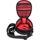 Walkasse DJBAG-HP Borsa custodia e trasporto x cuffie DJ più diffuse, Nero