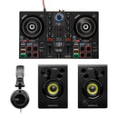 Hercules DJ LEARNING KIT MK2 con DJ Control Inpulse 200 Cuffie HDP DJ45 e casse