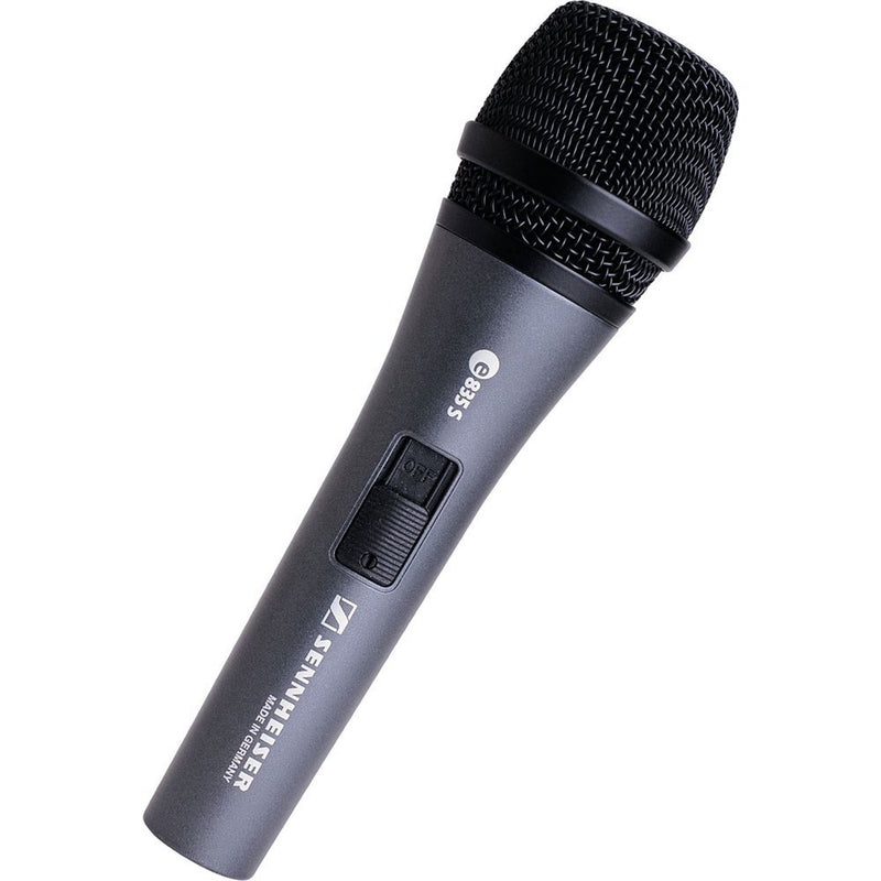 Sennheiser E835S Microfono Dinamico + supporto + astuccio