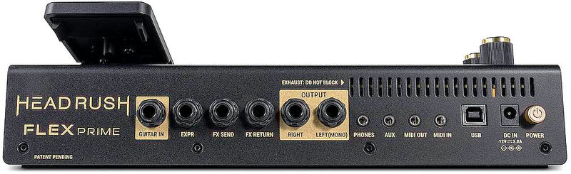 HEADRUSH FLEX PRIME Pedale All-In-One Pro ampia libreria EFX x chitarra amplif.