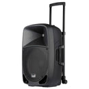 Italian Stage IS FR15AWV2 Sistema Trolley Amplificato a batteria usb e bluetooth