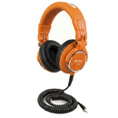 Zomo HD-1200 TOXIC ORANGE Cuffia Profess. x Dj e Studio, cablata e senza microf.