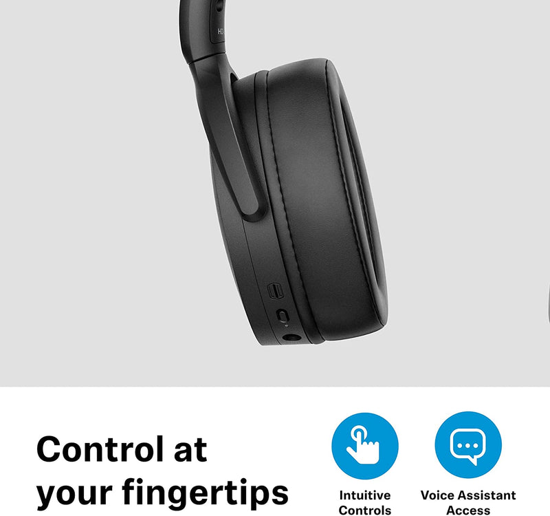 B-STOCK GARANTITO Sennheiser HD450BT Cuffia Bluetooth con microfono, Nero