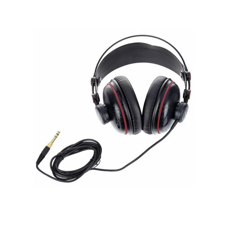 Superlux HD662 Cuffia monitor da studio chiuse con cavo e senza microfono, Nero