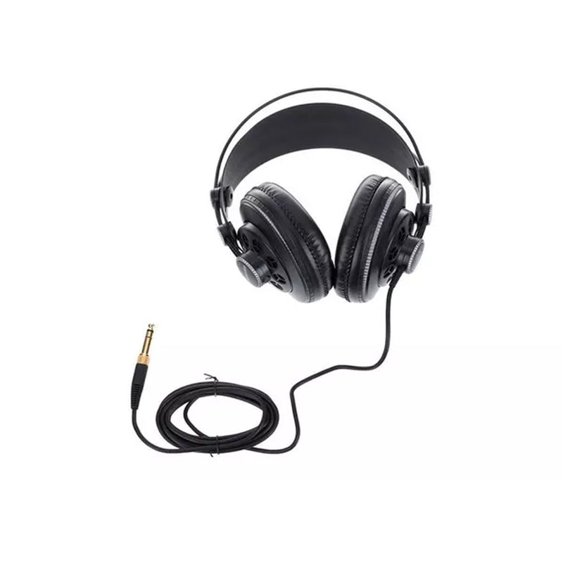 Superlux HD681B Cuffia monitor semiaperta con cavo e senza microfono, Nero