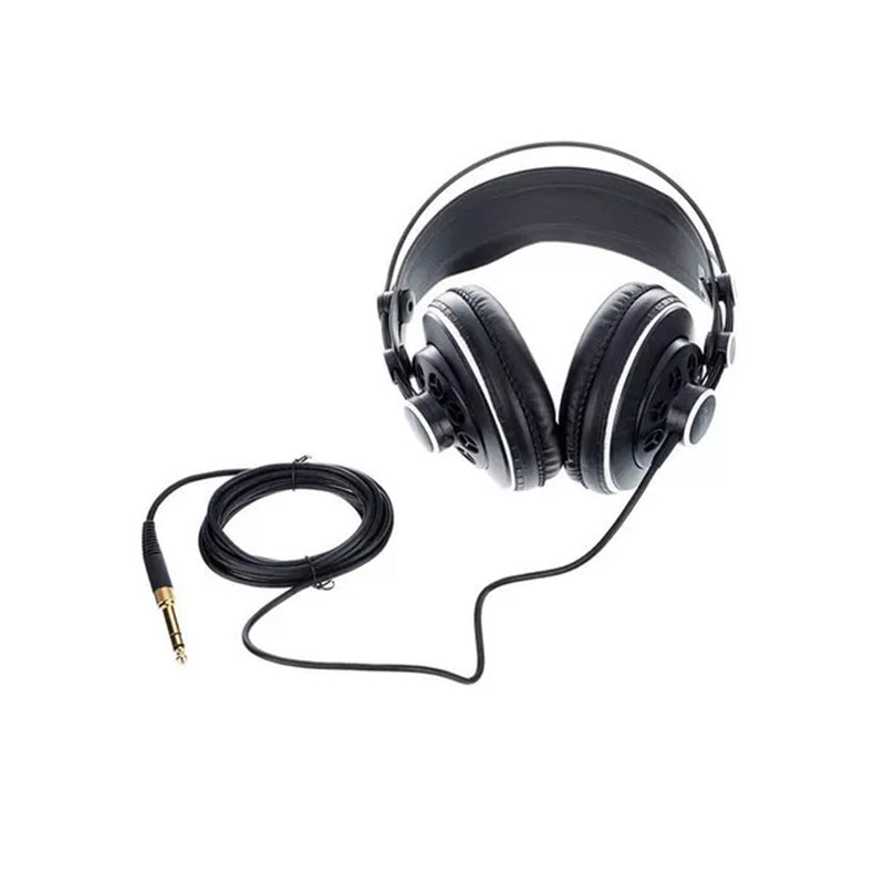 Superlux HD681F Cuffia monitor semiaperta con cavo e senza microfono, Nero