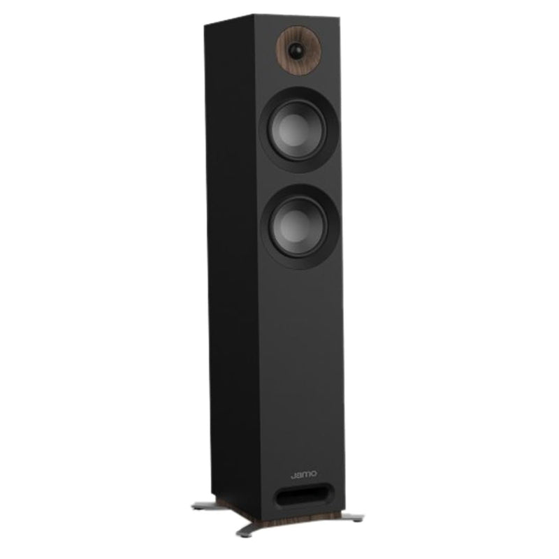 Jamo S 807 Coppia Casse Passive da pavimento con potenza di 100w RMS, Nero