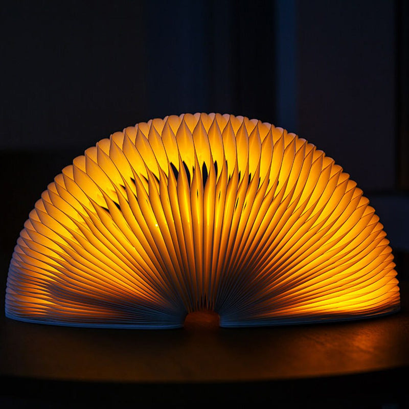 Papirho LAMPD28WTHC Lampada Led Bianca D28 in carta a nido d'ape + telecomando