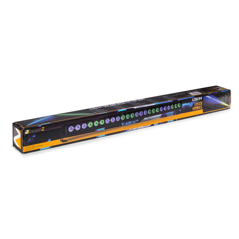 Beamz LCB244 Led Bar RGBW 24x4w in 1 con pannello di controllo con display Led