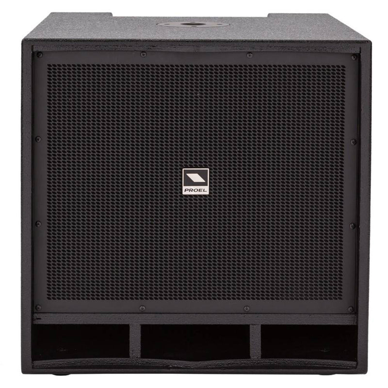 Proel LT812A Sistema Pro Attivo 2Diffusori +Subwoofer 4ruote 1600w picco + Cover
