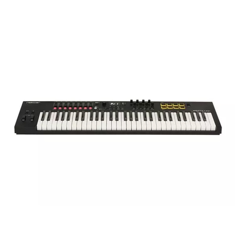 Nektar IMPACT LX61 MK3 Tastiera Controller MIDI e USB a 61 Tasti Sensibili, Nero