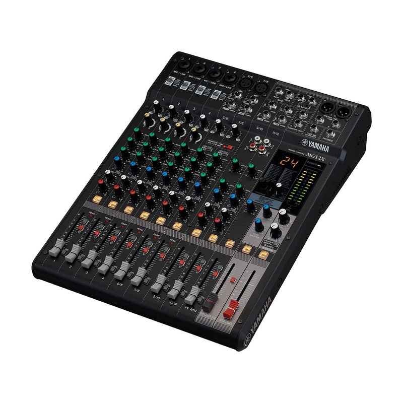 Yamaha MG12X CV Mixer professionale 12 canali 6 Mic con effetti x live karaoke
