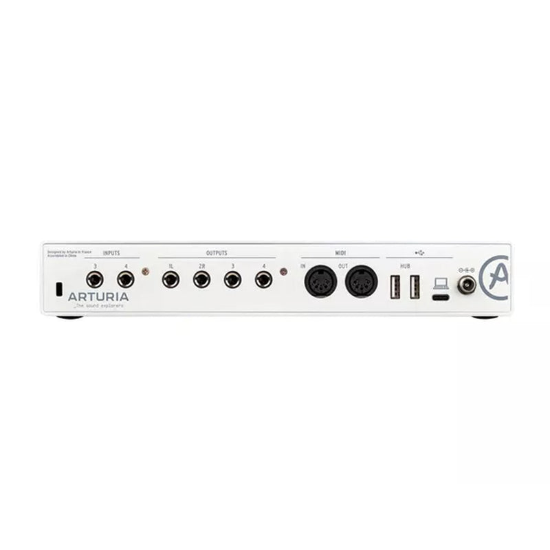 Arturia MINIFUSE 4 WHITE Interfaccia Audio USB C con 2 In Combo, 2 IN TRS, 4 Out