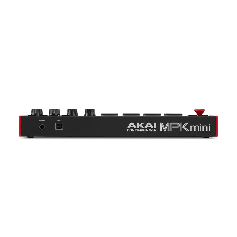 Akai MPK Mini MKIII Mini Tastiera Controller a 25 Tasti, MIDI e USB a 8 Drum Pad