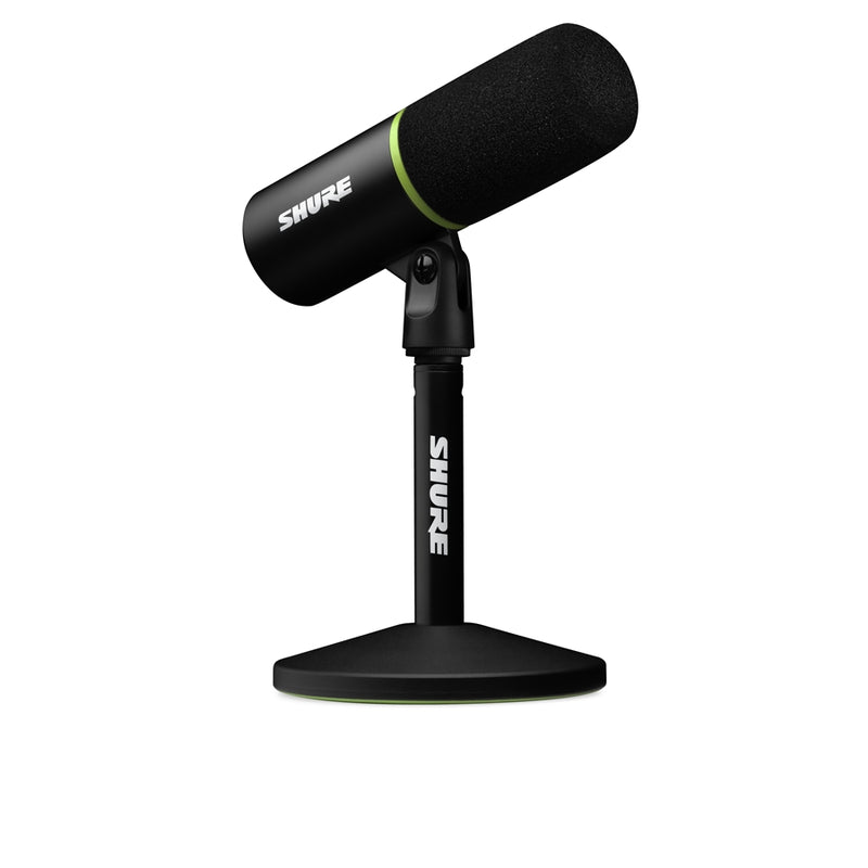 Shure MV6 USB Gaming Microfono Dinamico Pro USB-C x PC Gamers e Streaming, Nero