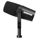 Shure MV7X Microfono Dinamico Cardioide Pro cablato x Podcast con connettore XLR