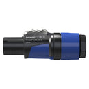 Neutrik NAC3FXXA-W-S Connettore x cavo Aliment. CA + bloccaggio diametro 6-12mm