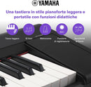 Yamaha NP-15B BLACK PIAGGERO Pianoforte Tastiera Digital portatile batterie 61T