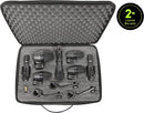 Shure PGADRUMKIT7 Kit di Microfoni per Batteria 7 elementi cablati con supporti