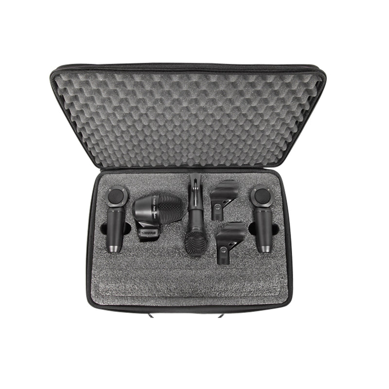 Shure PGA Studio Kit 4 Microfoni professionali cablati per batteria + accessori
