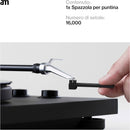 AM Clean Sound PICK-UP BRUSH Spazzolino fibra di carbonio x la pulizia puntina