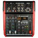 Proel PLAYMIX6 Mixer 6 ingressi Bluetooth, lettore MP3, Registrazione stereo USB