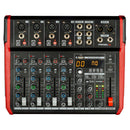Proel PLAYMIX8 Mixer 8 ingressi Bluetooth, lettore MP3, Registrazione stereo USB