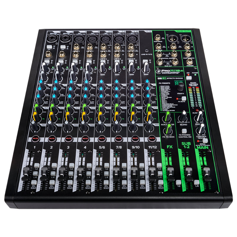 Mackie PROFX12V3 Mixer USB 12 Canali effetti professionali x live home recording