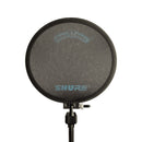 Shure PS-6 Antipop Supporto con filtro antisibilo e flessibile regolabile Nero